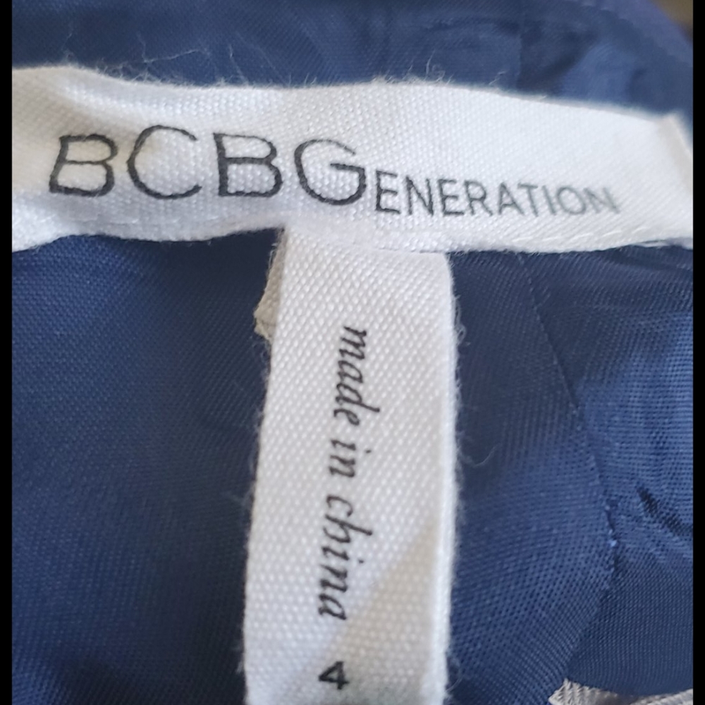 ❌SOLD❌BCBGeneration blue mini sleeveless dress - Picture 6 of 8